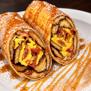 French Toast Chimichanga