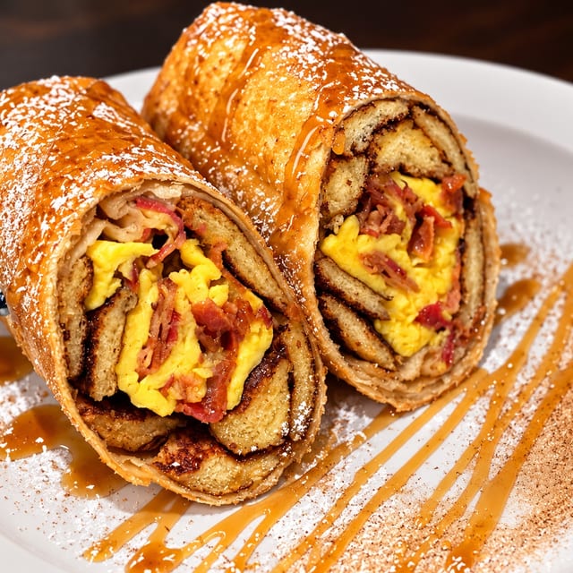 French Toast Chimichanga.