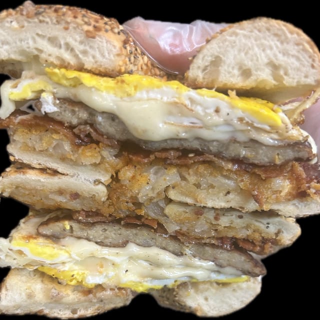 Egg & Cheese Sandwich.