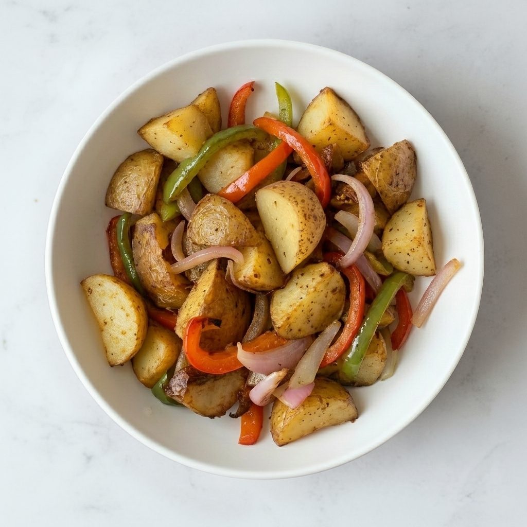 Homefries with onions & peppers.