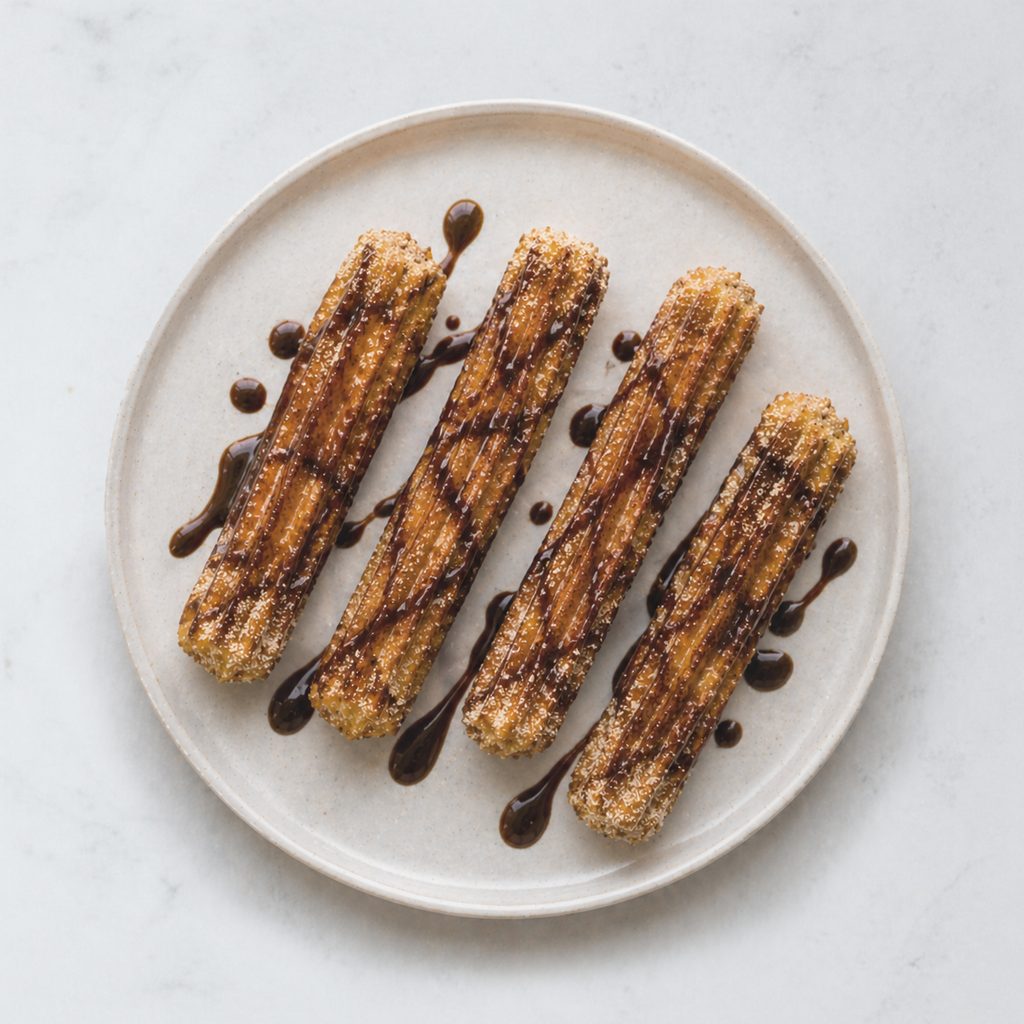 Stuffed Mexicano Churros.