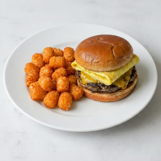 Egg & Cheese Sandwich.