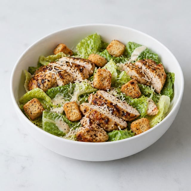 Hail Caesar Salad w/ Chicken.