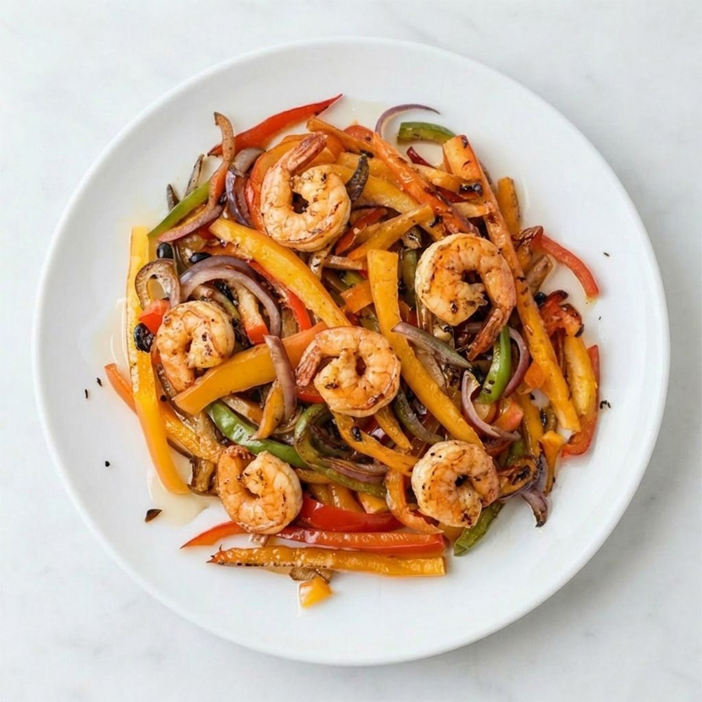 Shrimp Fajitas.