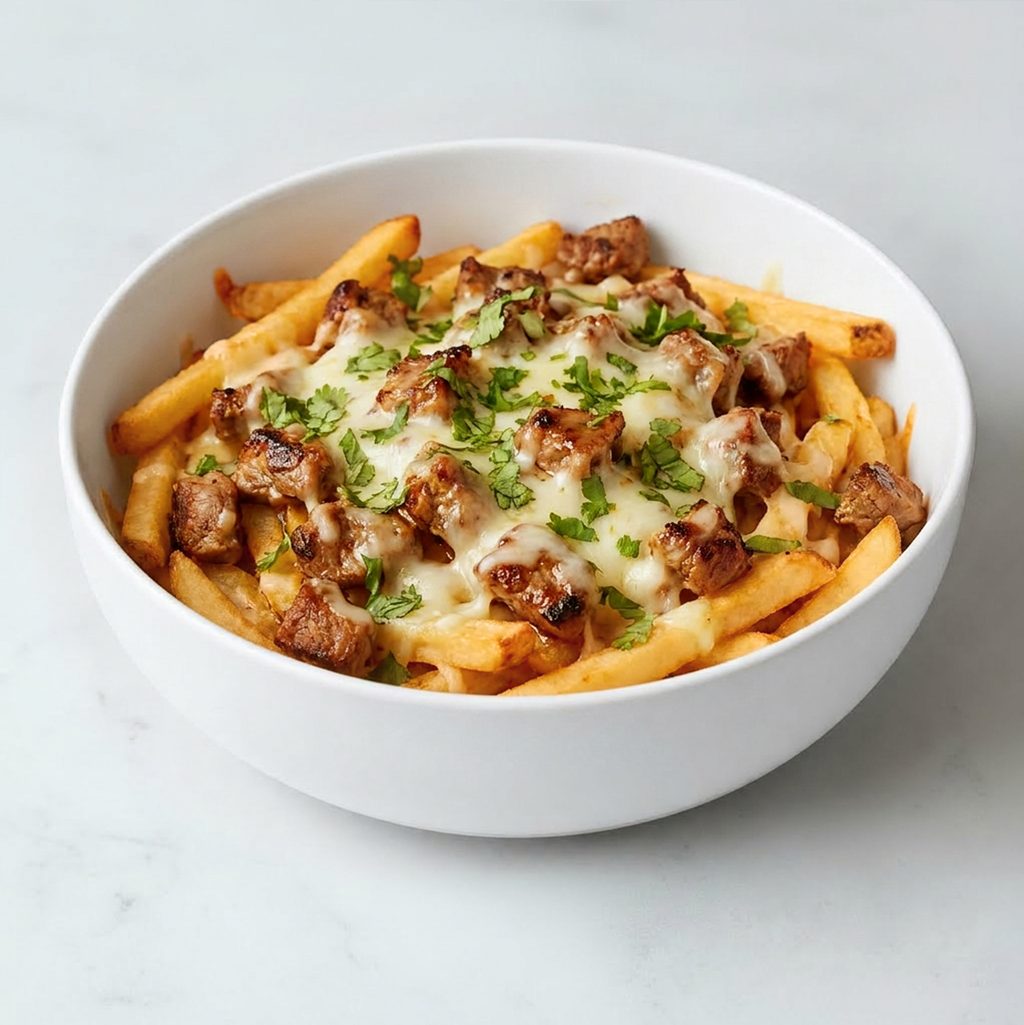 Halal Gyro Fries.