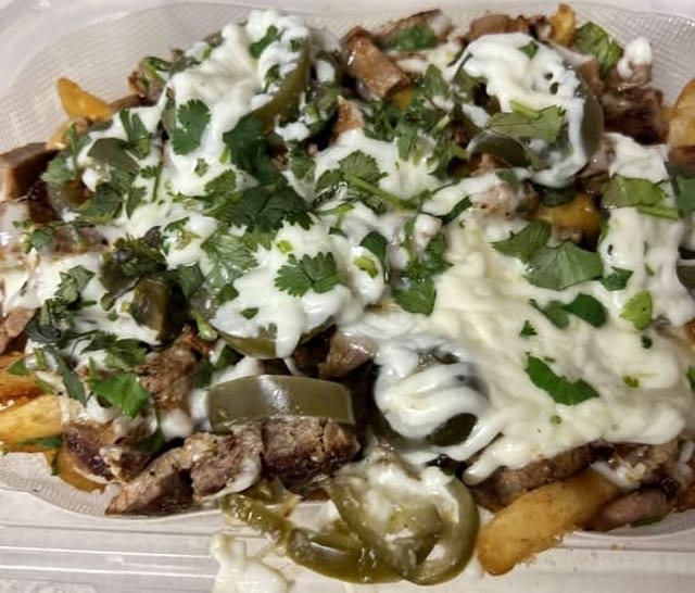 Carne Asada Loaded Fries.